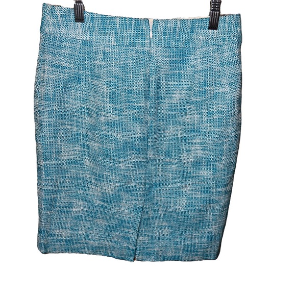 Banana Republic Tweed Blue Skirt - Picture 2 of 3